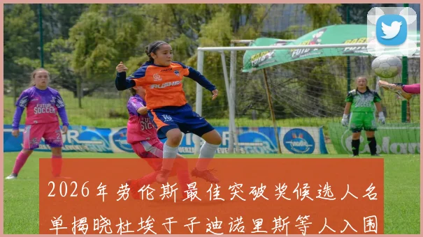 2026年劳伦斯最佳突破奖候选人名单揭晓杜埃于子迪诺里斯等人入围
