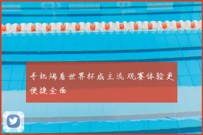 手机端看世界杯成主流 观赛体验更便捷全面